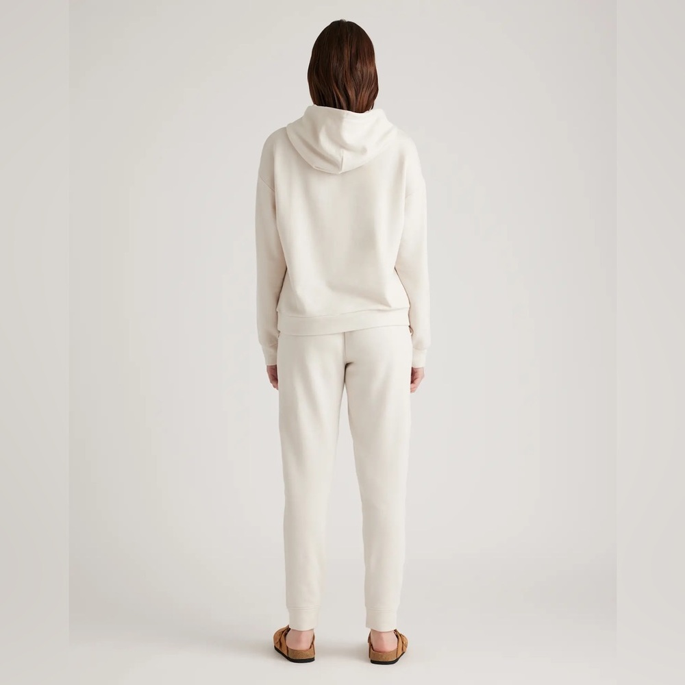 QUINCE SUPERSOFT FLEECE PULLOVER HOODIE - Picture 7 of 9